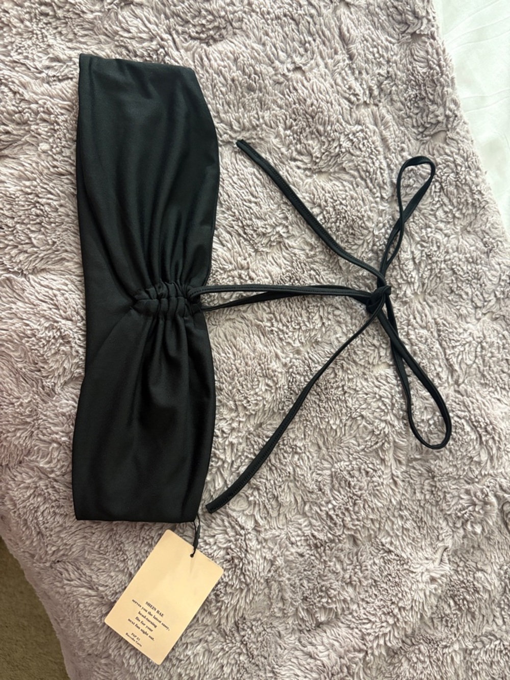 Black Maxi Slip Skirt with Subtle Front Ruching with matching top